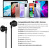 ACAGET USB C Headphones - Wired Earbuds for Samsung Galaxy S25 Ultra S24 FE S23 S22 Plus S21, HiFi Stereo for iPhone