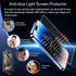Screen Protector for iPhone 15 Plus 6.7 inches, 2 pcs Colorless Anti-Blue Light Tempered Glass, HD Clear, Case Friendly