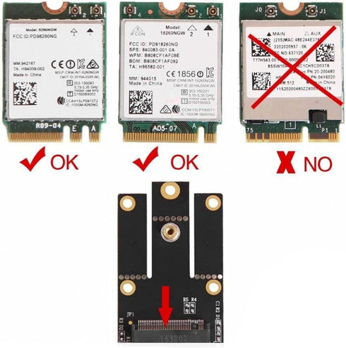 VBESTLIFE M.2 NGFF to PCI E Adapter Card Bluetooth for Windows 2000, XP, Vista, 7, 8, 10