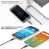 USB C to Micro USB Cable 3 ft, FEMORO Micro USB to USB C Adapter Cable for MacBook Pro, Galaxy S22 S21 S10, LG, HTC