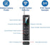 YULUDZSW 5-in-1 Hidden Camera Detector, RF Signal Scanner GPS Tracker Finder, Portable Bug Sweeper Spy Camera Finder