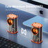 Transparent Wireless Bluetooth Speaker, Portable Mini Speaker with LED Colorful Lights, Stereo Sound TWS Small Speakers