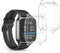 kwmobile Case Compatible with Garmin Venu Sq 2 Music/Sq 2, 2X TPU Silicone Fitness Tracker Cover - Transparent