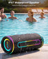 MLOVE E80 IPX7 BT5.4 30W, Speakers Bluetooth Wireless, Portable Bluetooth Speaker with Aux Input, Micro SD Card Slot