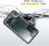 Temdan Waterproof Case for Samsung Galaxy S22, Built-in Screen Protector, Shockproof Dustproof Heavy Duty - Black
