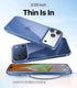 TORRAS 17 2025 17 for iPhone Pro Case Crystal Blue, Ultra-Thin, Upgraded Non-Yellowing, Military-Grade Protection, Slim