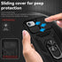 Shop iPhone SE Case 2022/3rd/2020/2nd Gen, iPhone 8/7, Black Military Grade Shockproof Case with Kickstand & Lens Cover.