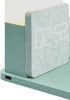 6 in 1 Fast Charging Station, 10W Wireless Charger with Alarm Clock, Compatible with Samsung, iPhone 15/14/13/12 (Green)