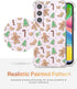 Samsung Galaxy S23 Christmas Clear Phone Case - Gingerbread Man Pattern, Soft TPU, Slim, Shockproof, Perfect for Boys &