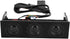 Heayzoki PC Front Panel Speaker Stereo Surround Computer Case Builtin Mic Loudspeaker 5.25in STW9005, PC Floppy Drive Front Panel Card Reader with Low Temperature Resistance