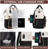 Backpack 15.6 inch Backpack Backpacks Backpack Focdod for Women Work Bags: Laptop Purse with USB Charger College