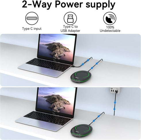 Ultra Slim Mouse Mover - Mouse Jiggler with Adjustable Timer, Simulates Realistic Mouse Movement for Active Use