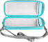Mchoi Hard Portable Case for JBL Charge 4 / Charge 5 Waterproof Bluetooth Speaker, Teal, with Shoulder Strap, Case Only