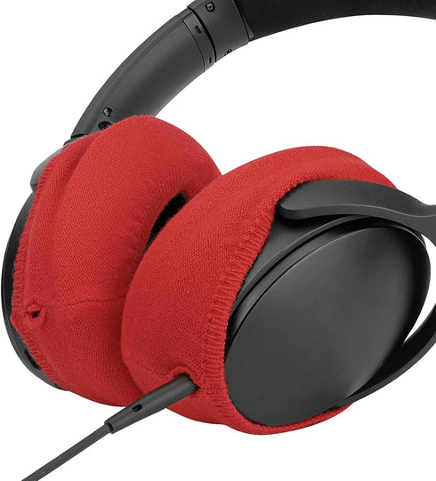 Geekria 2 Pairs Knit Headphones Ear Covers, Washable & Stretchable Protectors for Over-Ear Headsets