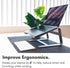 Macally Macbook Stand - Laptop Stand for Desk, Premium Aluminum Stylish and Sturdy Holder for 10"-17.3"