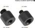 24 Pcs Camera Screw Adapter 1/4 to 1/4 and 1/4 to 3/8 Tripod Mount Converter Set for Camera Mount and Monopod