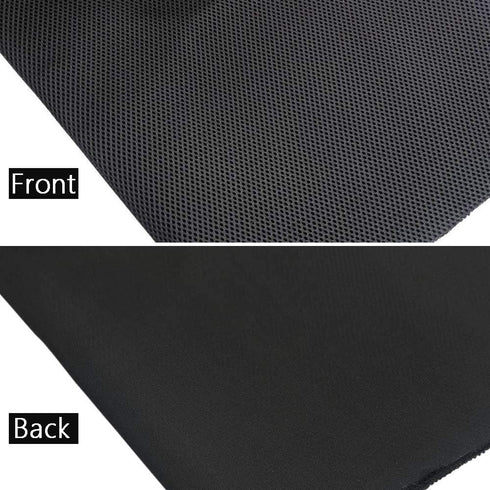 Speaker Grill Cloth Stereo Mesh Fabric for Speaker Repair, Black - 55 x 40 in / 140 x 100 cm