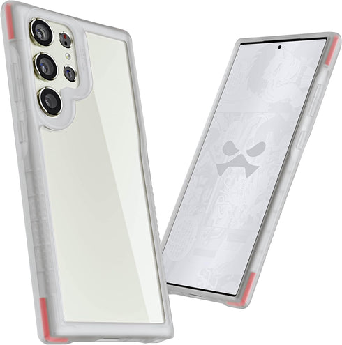 Ghostek COVERT Samsung Galaxy S23 Plus Case, Clear Shockproof Protective Cover with Slim Bumper, Wireless Charging