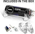 Sound Storm Laboratories C22 Car Audio Capacitor, 2 Farad, Enhance Bass for Amplifier and Subwoofer