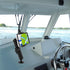 Wall Mount Phone Holder for Truck/Car/Boat/Desk, Compatible with 3.5~7.5 inch iPhone/Nexus/HTC/LG/Huawei, 360°