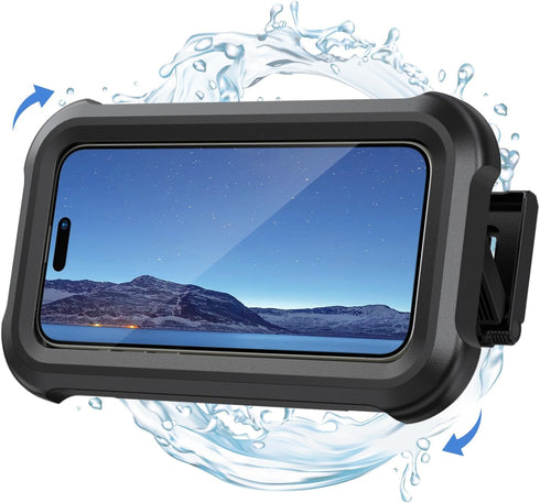 Lamicall Waterproof Shower Phone Holder - Shower Bathroom Bath Cellphone Accessories for Women