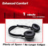 Engage 75 Replacement Ear Pads, Compatible with Engage 75 Headset - NOT for Engage 75 Convertible/Mono, Black