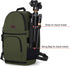 MOSISO Camera Sling Bag, Shockproof Photography Camera Backpack with Tripod Holder, Compatible with Canon/Nikon/Sony