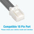 Radar Detector Power Cord Adapter - Compatible with Kia, Hyundai, Connect to Rearview Mirror
