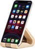 Wooden Cell Phone Stand, Universal Compatible with iPhone 15 14 Pro Max 13 12 Plus 11 se, Samsung S23 22 (Maple and