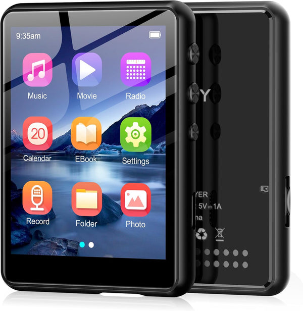 SWOFY 128GB MP3 Player with Bluetooth - M4 Music Player with Bluetooth 5.4