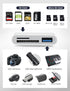 MujuDoler 15 16 3 1 USB C SD Card Reader for iPhone iPad Mac in USB-C Memory Trail Camera Card Adapter with Dual Slots
