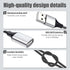 USB A Splitter, USB A Male to 2 Female USB Y Splitter, USB Splitter 1 in 2 Out for Charging and Data Transfer for