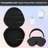 Hard Case for Apple AirPods Max Wireless Over-Ear Headphones (Black Case)