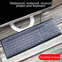 VORTINIOUS 104/107 Ultra Thin Desktop PC Silicone Clear Keyboard Cover Skin Protector for Keys Standard Desktop