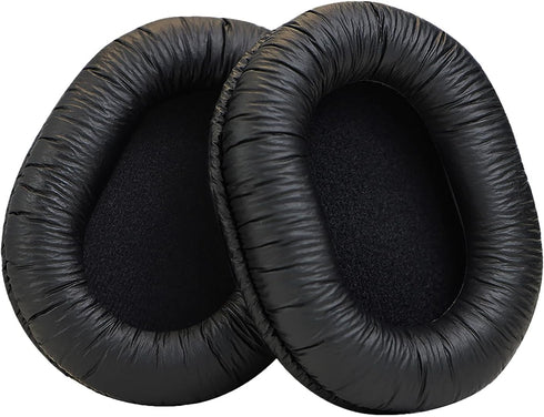 Ear Pads Replacement for Sony MDR-7506 / MDR-V6 / MDR-V7 / MDR-CD900ST Headphone by MMOBIEL - Memory Foam and Protein PU Ear Pad Cushions - Earpads Replacement – Black