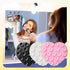Vilbocr Heart-Shaped Silicone Phone Sticky Grip - Adhesive Back Phone Holder for iPhone & Android, Selfie Mirror Mount