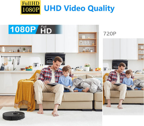 New Smallest Wireless WiFi Camera, HD1080P Security Camera, Portable Smart Baby Monitor with Video Recording Live Feed