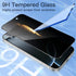 16 6.3-Inch, 2-Pack JETech Privacy Full Coverage Screen Protector for iPhone Pro Black Edge Anti-Spy Tempered Glass