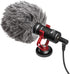 BOYA MM1 Universal Camera Microphone Super-Cardioid Shotgun Microphone with Shock Mount for Camera,