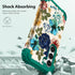 Hocase for Galaxy S24 Case, Shockproof Heavy Duty Protection Hybrid Case for Samsung Galaxy S24 5G - Teal Flowers