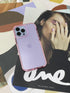 ArtsEvo Shockproof Clear Design Case for iPhone 13 Pro Max - Certified 6.6ft Drop Protection, Pink