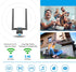 Wireless USB WiFi Adapter for PC, 1300Mbps Dual Band WiFi Dongle for Windows 11/10/8/7/Vista/XP