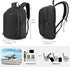 Backpack 15.6 Inch Backpacks Daypack(Black) Tzowla Travel Laptop Water Resistant Anti-Theft Bag with Giant Tumbler