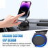 Wogomz 360 Vacuum Suction Magnetic Phone Holder, Foldable Retractable Car Cell Phone Holder with Suction Cup