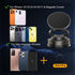 MISSOKIE 360 96LBS Upgraded Vacuum Magnetic Car Phone Holder for MagSafe, Rotation, Ultra Suction Cup Mount for iPhone