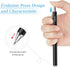 Mixoo Retractable Stylus for Touch Screens - High Sensitivity Universal Stylus Touch Screen Pen with 3 Replaceable Disc Tips for iPad iPhone and All Other Capacitive Tablets & Cell Phones (Black)