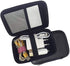 CableVantage 2.5" External Hard Drive Disk Case Portable Power Bank External Battery Bag Hand Carry Zipper Travel