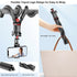 Flexible Phone Tripod Selfie Stick - Mini Camera Tripod with Cold Shoe Mount, Travel Tripod for iPhone Samsung