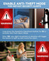 WSEF.R 7 4 Hidden Camera Detectors with Viewfinder Bug Detector & Spy Camera Finder, Perfect for Hotels, Car, Travel