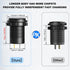 USB C Car Charger Socket, 58W Dual 20W PD3.0 USB-C and 18W QC3.0 Car USB Port with Power Switch